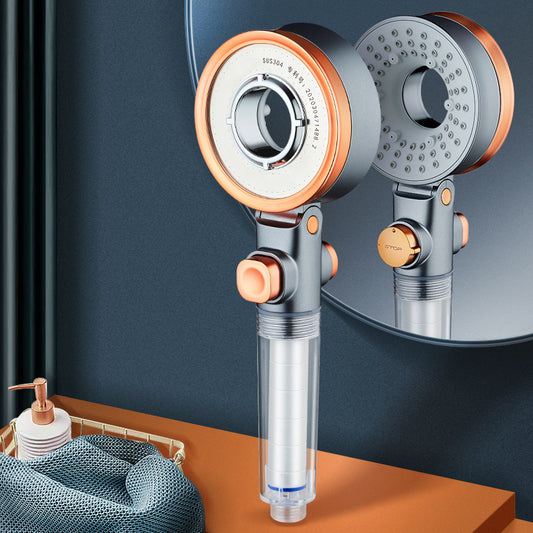 Filtered Shower With Three-speed Pressurized Water Stop