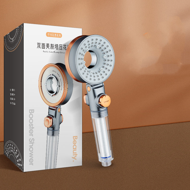 Filtered Shower With Three-speed Pressurized Water Stop